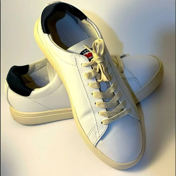 COPY - Clae Bridley White Unisex Limited Edition Sneakers Size 8 - Picture 1 of 8